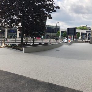 re-tarmaced pavement