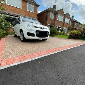 new resin driveway and crossover